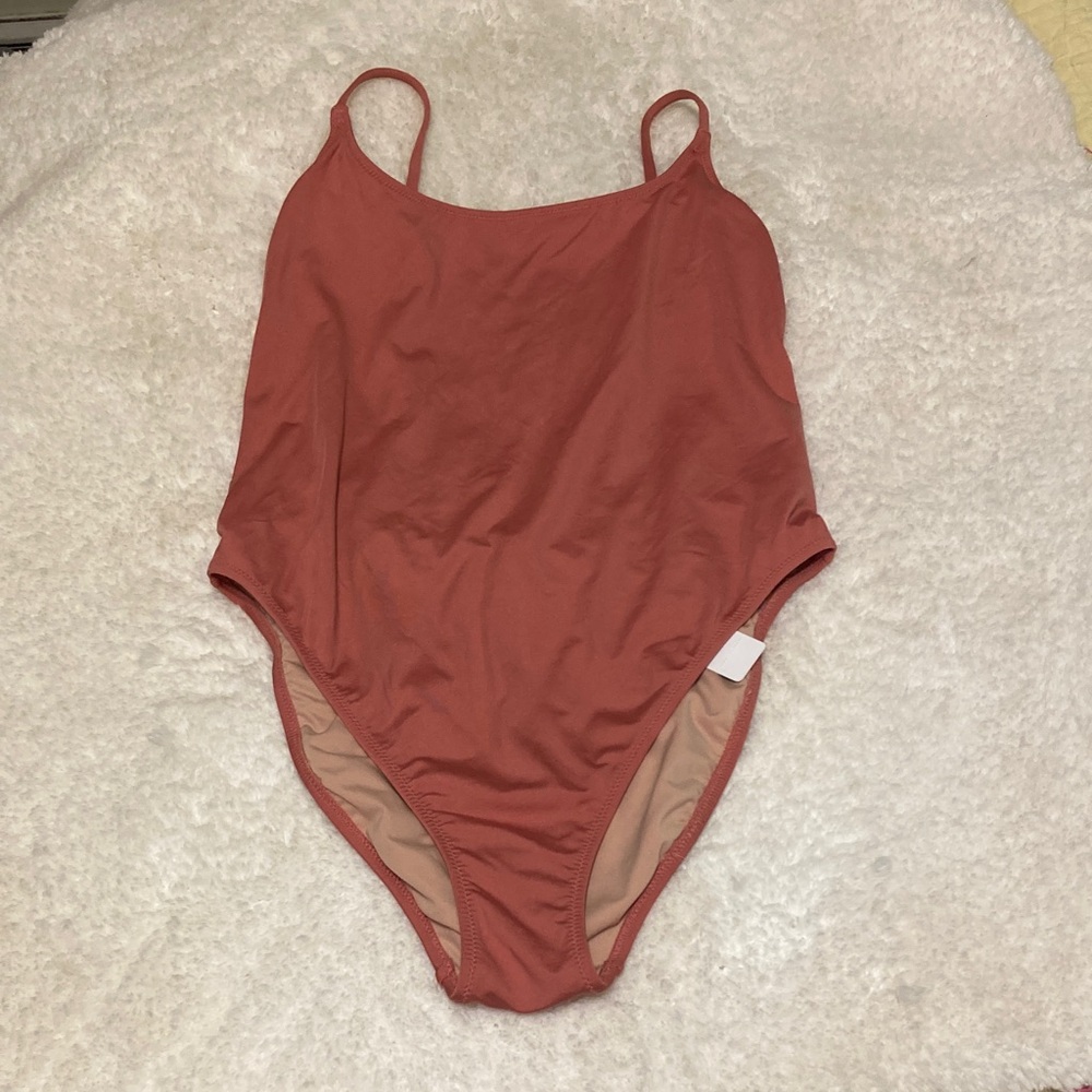 J.Crew terracotta size S Playa one piece NWT